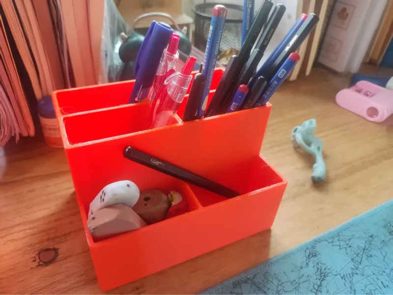 桌面工具多功能文具收纳盒