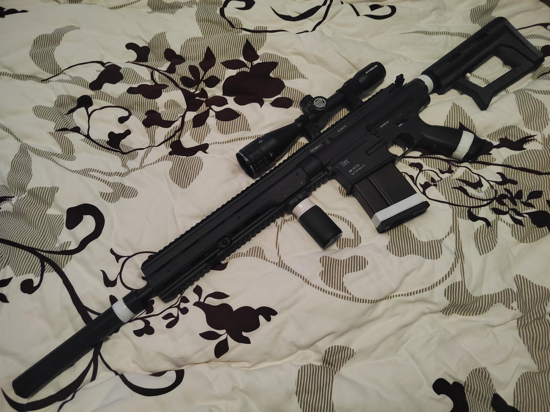 乐辉hk417后托