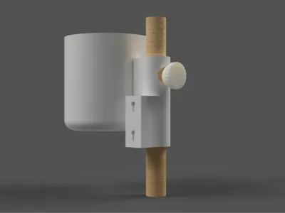 wall mounted flower vase