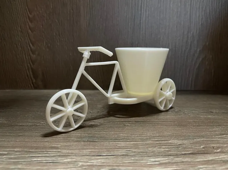 Mini Decorative Tricycle Planter