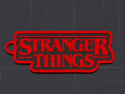 Stranger Things Keychain