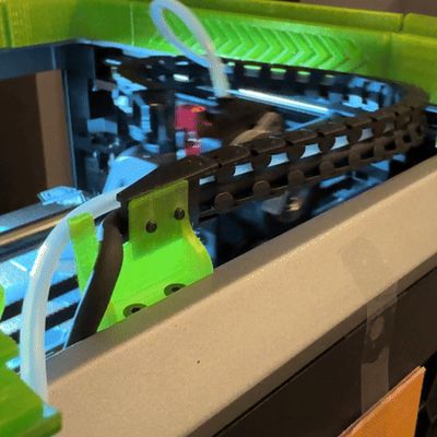 DXC extruder cable chain riser for Creality K1 - Free 3D Print Model ...