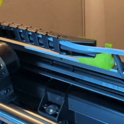 DXC extruder cable chain riser for Creality K1 