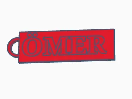 ÖMER ANAHTARLIK KEYCHAIN