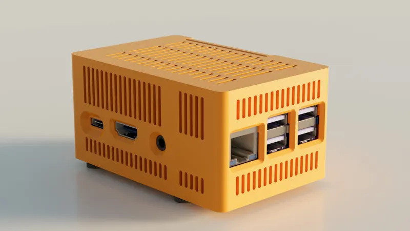Orange PI-3B case