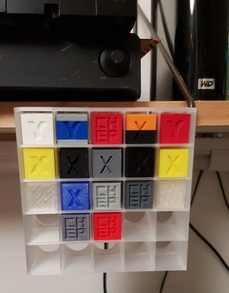 Calibration Cube Display case