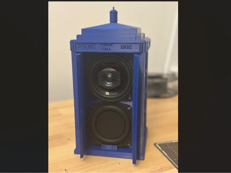 Tardis 4" Speaker Box
