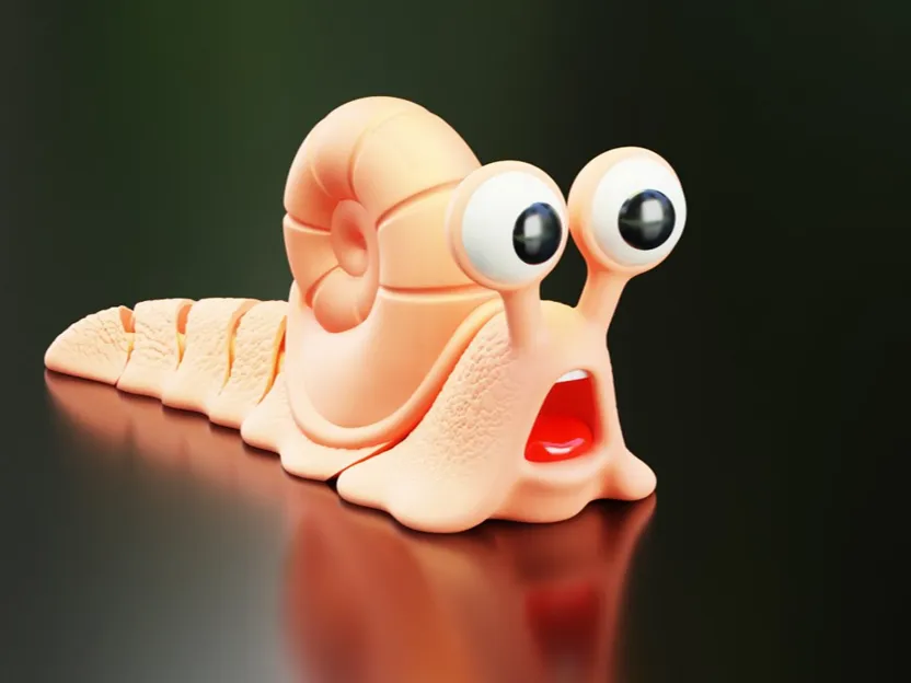 Escargot flexible tout mignon