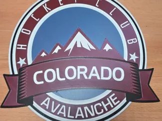 Colorado Avalanche Hockey Club Hueforge