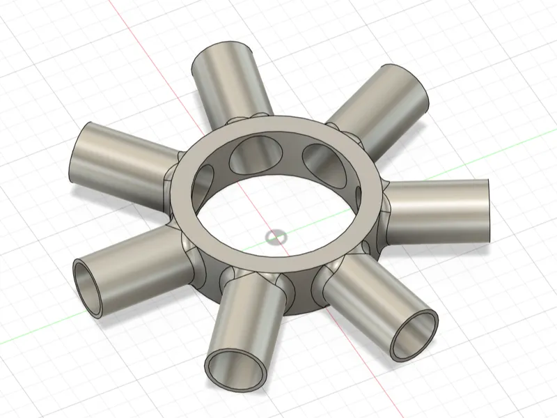Pipe joiner for christmas lights