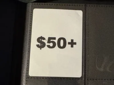 Price cards for Binder