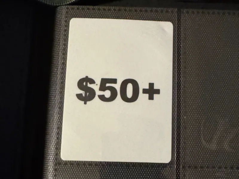 Price cards for Binder