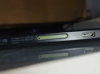 Kobo clara HD button