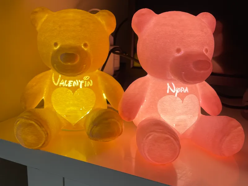 Teddybär Lampe