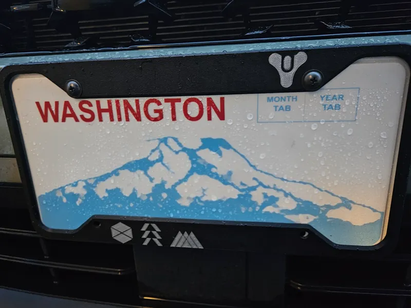 License Plate Frame Base (USA)