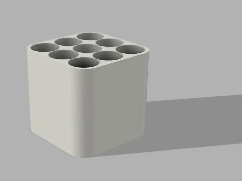 9 x AAA Battery Storage Case