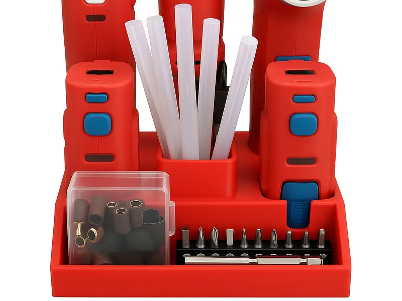 NEIKO 10583A Cordless Tool Set – Desktop Organizer