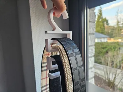 Belt holder hook, V2 added! (5 sizes)
