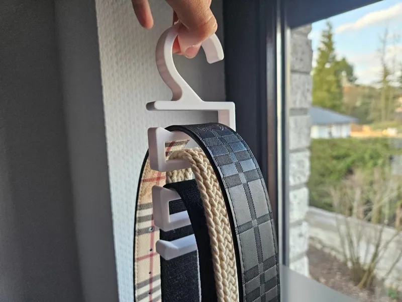 Belt holder hook, V2 added! (5 sizes)