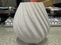 Vase plissé style rétro chic — photo 1