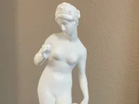 Vénus à la pomme — sculpture de Thorvaldsen — photo 1