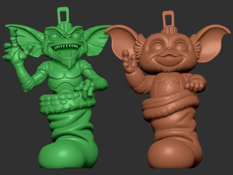 Christmas Gremlin stockings