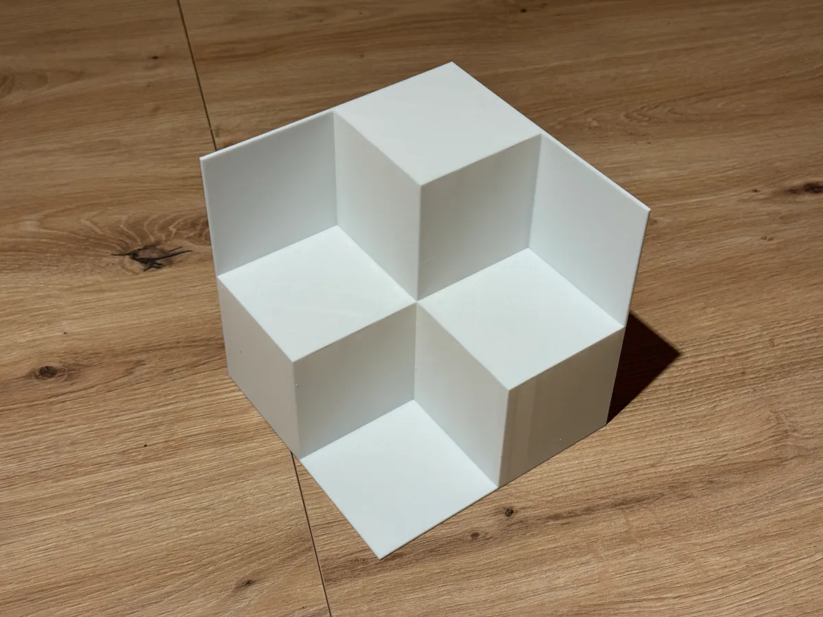 Cube pour projection mapping