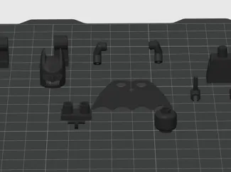 batman for 3d print test