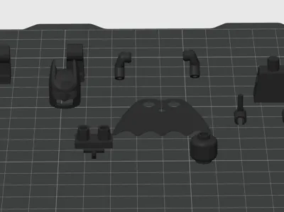 batman for 3d print test