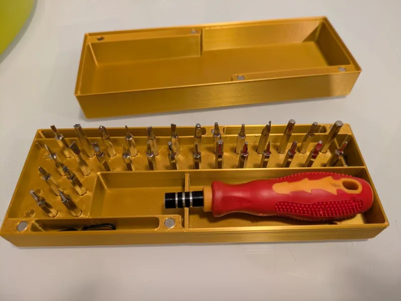 31 piece precision screwdriver set magnetic box