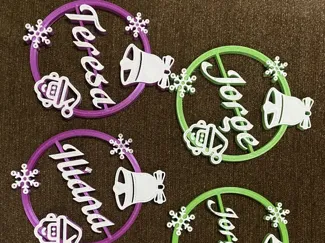 Esfera de Navidad personalizada