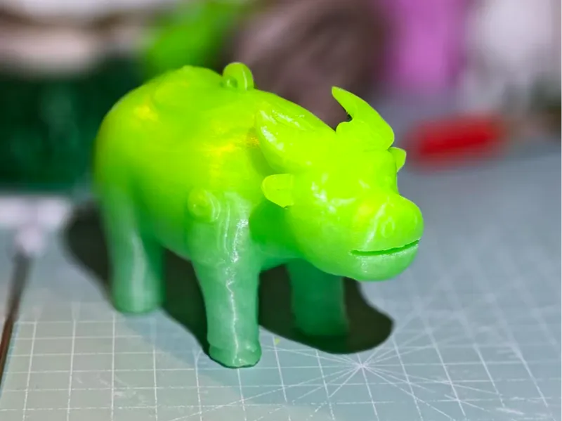 【桌面文物系列】牛牛 博物馆青铜牛 河南殷墟亚长牛尊