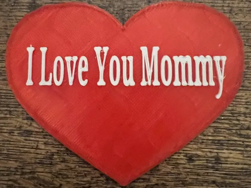 Mothers Day heart