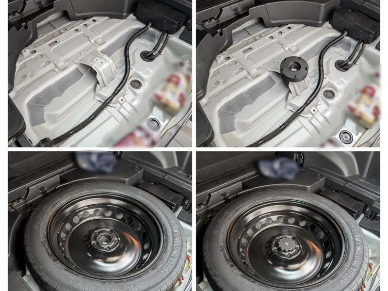 RAV4 PHEV gen5 Spare tire support