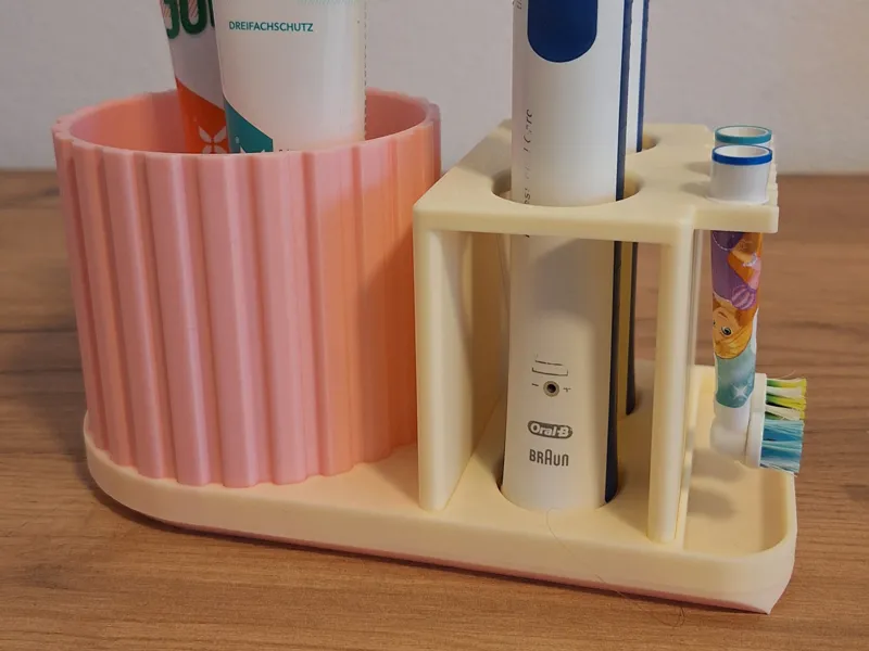 Electric Oral B Toothbrush Holder (3 Parts)