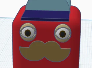 weird desktop buddy easy to print