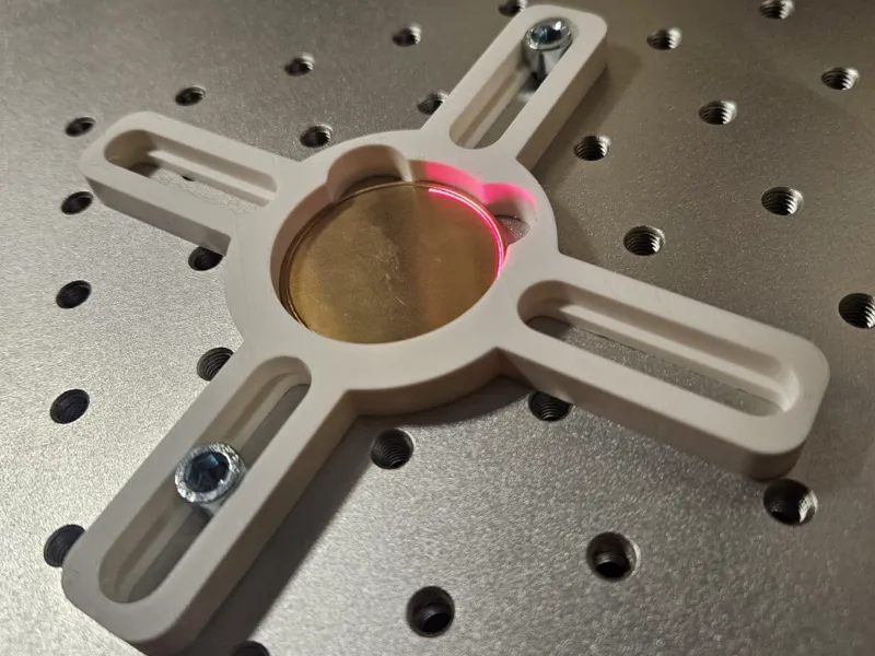 Parametric universal coin fixture