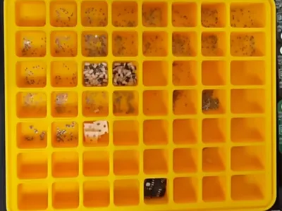 Electronic Component Storage Box (no hardware required)