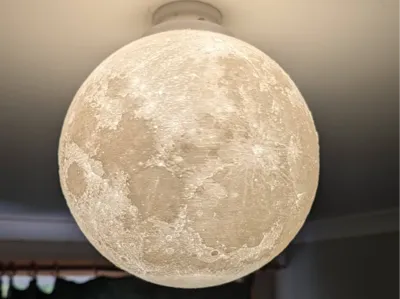 Moon Globe for ceiling light