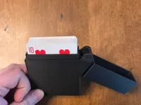 Boîte à cartes à couvercle rabattable — photo 1