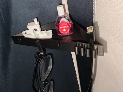 Dormitory Mosquito Net Shelf