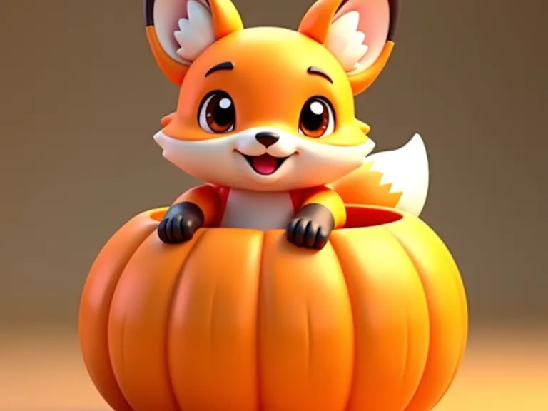 fox pumpkin