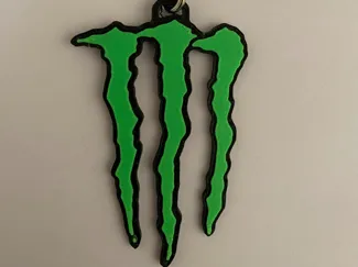 Monster keychain