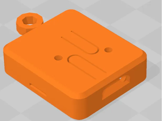 ESP32 C3 mini case keychain