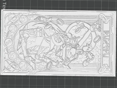 Honkai: Star Rail Omphalos Heroic Saga - Seele lithophane