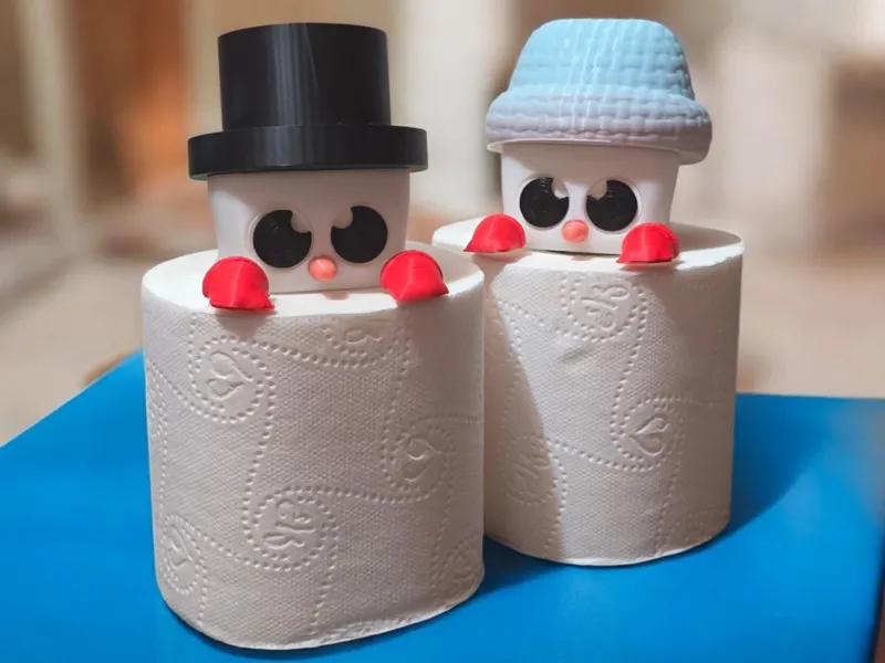 Snowman Toilet Paper Buddy