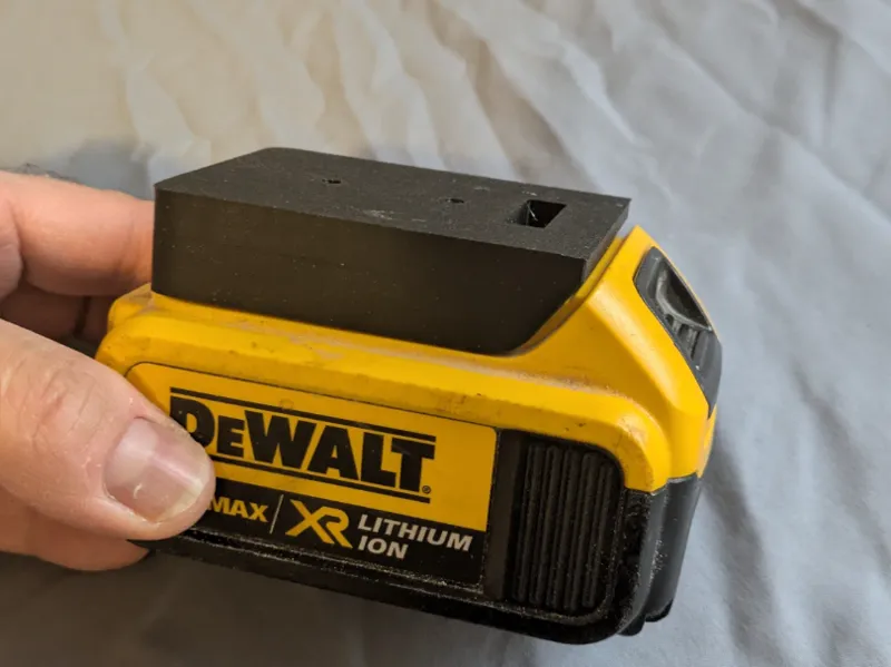 Dewalt Battery surface mount