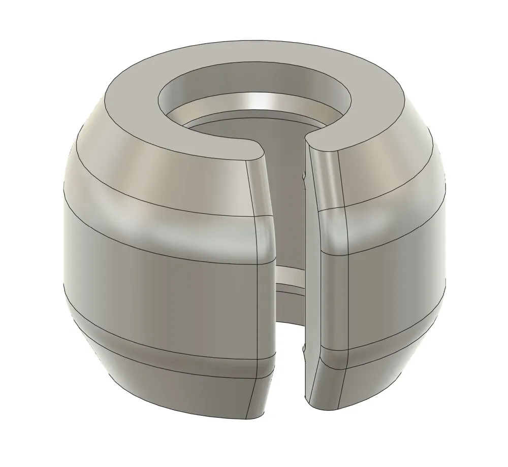 PTFE Tube Saver - 4mm with anti slide ridges by Stuart Sharp MakerWorld ...