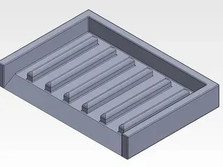 Soap bar drainer