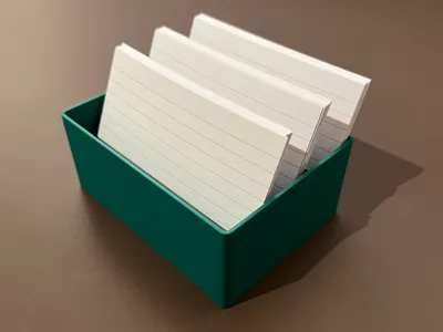 Index Card Box A7